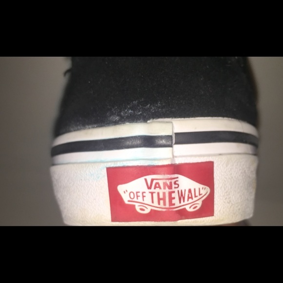 Black Vans Size 3 Youth - Picture 3 of 5